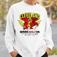 Cleveland Wmms Loo7 Fm For Those About To Rock We Salute You Sweatshirt Gifts for Him