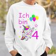 Einhorn Sweatshirt für Mädchen 4 Jahre, Zauberhaftes Einhorn-Motiv Geschenke für Ihn