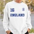 England Soccer Jersey Number Sixn British Flag Futebol Men Women Sweatshirt Graphic Print Unisex Gifts for Him