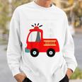 Fire Fighter Truck 3 Year Old Birthday | 3Th Bday Sweatshirt Gifts for Him