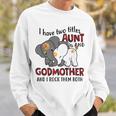 I Have Two Titles Aunt And Godmother And I Rock Them Both V2 Sweatshirt Gifts for Him