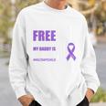 Land Of The Free Because My Daddy Is Brave Militarychild Sweatshirt Gifts for Him