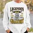 Legenden Sind Im April 1988 Geboren 35 Geburtstag Lustig V2 Sweatshirt Geschenke für Ihn