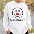 Smile And Kindness Red Nose Day Sweatshirt Gifts for Him