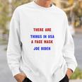 Three Useless Things In Usa Face Vaccine Joe Biden Sweatshirt Gifts for Him