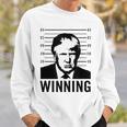 Trump Hot Winning 2024 45 47 Re-Elect President Sweatshirt Gifts for Him