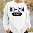 Vintage Dd-214 Alumni Us Military Veteran Men Women Sweatshirt Graphic Print Unisex Gifts for Him