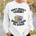 Womens Mom Life Dont Worry Laundry Nobodys Doing Me Either Sweatshirt Gifts for Him