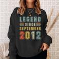 10 Jahre Alte Legende Seit 10 Geburtstag Im September 2012 Sweatshirt Geschenke für Sie
