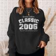 17 Years Old Classic Car 2006 Limited Edition 17Th Birthday Sweatshirt Gifts for Her