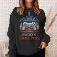18 Years Level 18 Unlocked Awesome Since 2005 18Th Birthday Men Women Sweatshirt Graphic Print Unisex Gifts for Her