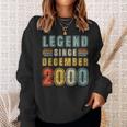 2 Jahre Alte Legende Seit 2 Geburtstag Im Dezember 2020 Sweatshirt Geschenke für Sie