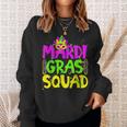 Mardi Gras Squad Party Costume Outfit - Funny Mardi Gras  Sweatshirt
