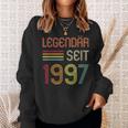 25 Geburtstag Legendär Seit 1997 Geschenk Sweatshirt Geschenke für Sie