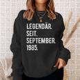 38 Geburtstag Geschenk 38 Jahre Legendär Seit September 198 Sweatshirt Geschenke für Sie