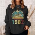 41 Birthday Gifts Vintage 1982 One Of A Kind Limited Edition Sweatshirt Gifts for Her