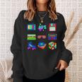 80S Party 1980S Funny Vintage 80S Costume Men Women Sweatshirt Gifts for Her