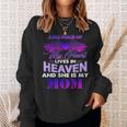 A Big Piece Of My Heart Lives In Heaven And She Is My Mom Sweatshirt Gifts for Her