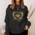Aesthetic Y2k Fairy Wings Heart Alt Grunge Sweatshirt Gifts for Her