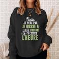 Agriculteur-Je Bosse À Lhectare Sweatshirt Geschenke für Sie