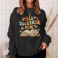All Together Now Summer Reading Program 2023 Book Groovy Sweatshirt Gifts for Her