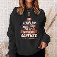 Alvarado Name Alvarado Family Name Crest Sweatshirt Gifts for Her