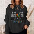 April Is Autism Awareness Month Funny Autism Awareness Sweatshirt Gifts for Her