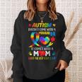 Autism Mom Doesnt Come With A Manual Women Autism Awareness Sweatshirt Gifts for Her