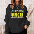 Autism Uncle Awareness Support Sweatshirt Gifts for Her