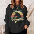 Awesome Since 1983 Retro Unicorn Birthday Gift Vintage Sweatshirt Gifts for Her