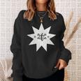 Bahai Faith Star Ringstone Symbol Sweatshirt Gifts for Her