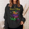 Beads And Bling Its A Mardi Gras Thing Beads Bling Festival Sweatshirt Gifts for Her
