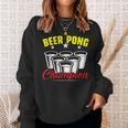 Beer Pong Champion Alkohol Trinkspiel Beer Pong Sweatshirt Geschenke für Sie