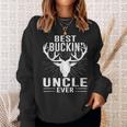 Best Buckin Uncle Ever Deer Hunting Lover Gifts Dad Sweatshirt Gifts for Her