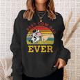 Best Cow Dad Ever Funny Cow Farmer Design Sweatshirt Gifts for Her