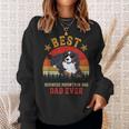 Best Dog Bernese Mountain Dad Ever Men Vintage Berner Dad Sweatshirt Gifts for Her