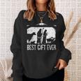 Best Ever Christmas Cool Jesus Nativity Scene Christian Sweatshirt Gifts for Her