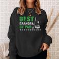Best Grandpa By Par Golf Lover Fathers Day Funny Dad Gift For Mens Sweatshirt Gifts for Her