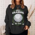 Best Grandpa By Par Golf Papa Grandfather Pop Dad Golf Gift Gift For Mens Sweatshirt Gifts for Her