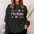 Best Madrina Ever Spanish Godmother Floral Gift Sweatshirt Gifts for Her
