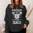 Best Pug Dad Ever Dog Lover FunnySweatshirt Gifts for Her