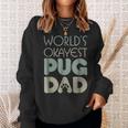 Best Pug Dad Ever Dog Lover Gift Sweatshirt Gifts for Her