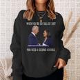 Biden When Youre So Full Of ShiT You Need A Second Asshole Sweatshirt Gifts for Her