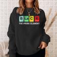 Black The Prime Element Black History Month Periodic Table Sweatshirt Gifts for Her