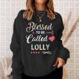 Blessed To Be Called LollySweatshirt Gifts for Her Blessed To Be Called LollySweatshirt Gifts for Her