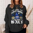 Born In July Zodiac Sign Cancer Mom And Dad Birthday Gnomes Bbjxqn Sweatshirt Gifts for Her