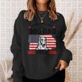 Borzoi Dog Worlds Best Dog Dad Ever Fathers Day Sweatshirt Gifts for Her