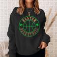 Boston Basketball Seal Shamrock Sweatshirt Gifts for Her