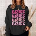 Bride I Do Crew Retro Bachelorette Party Bride Bridesmaids Sweatshirt Gifts for Her