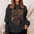 Brown Sugar Babe Black History Queen Melanin Afro African Sweatshirt Gifts for Her